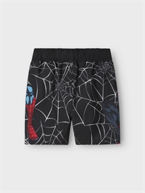 NAME IT Bade Shorts Mave Spiderman Black